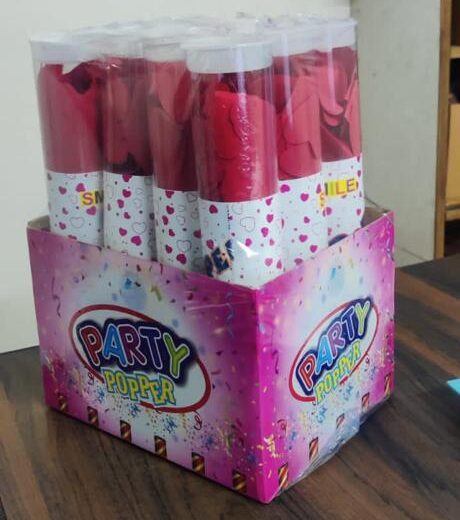Rose Petal Transparent Popper